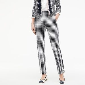 J. crew Remi pant in gingham Size 2